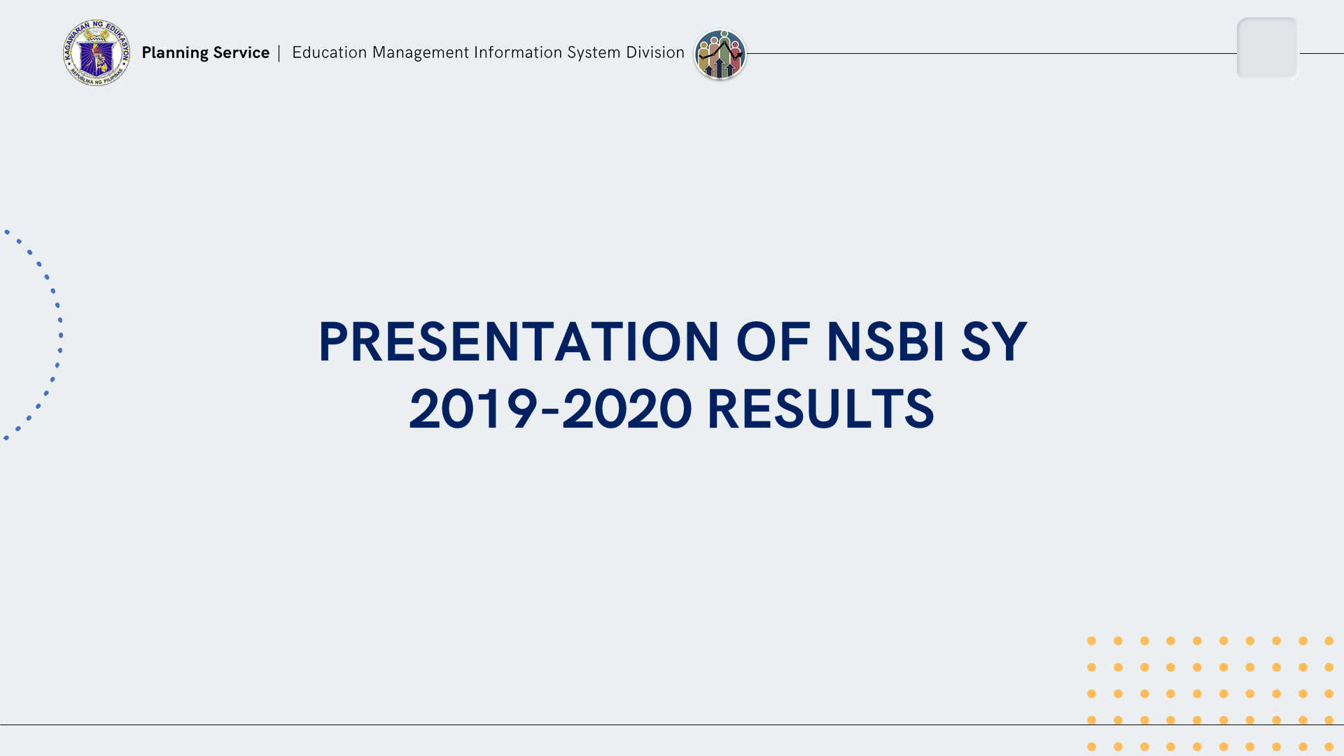 DepEd National School Building Inventory (NSBI) Presentation