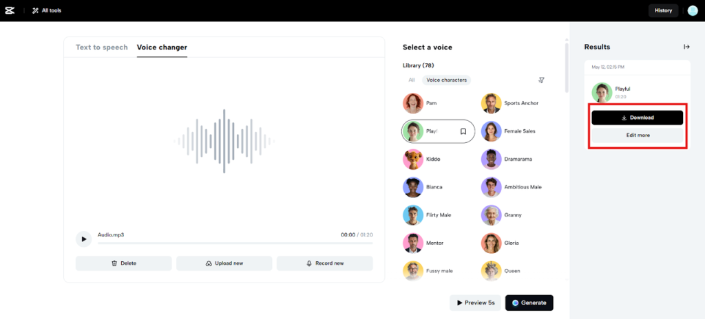 Create Professional Audio with a Noise-Free Voice Changer 7 0f3214ce 6da2 43ba bde0 d01747ab7dd4